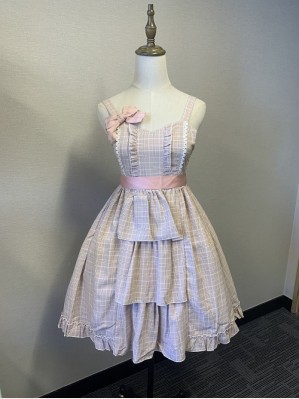 SALE! Plaid Lolita Dress (C46) 